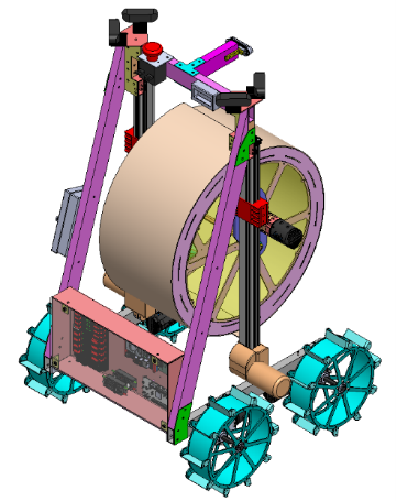 Bucket drum rover view 2